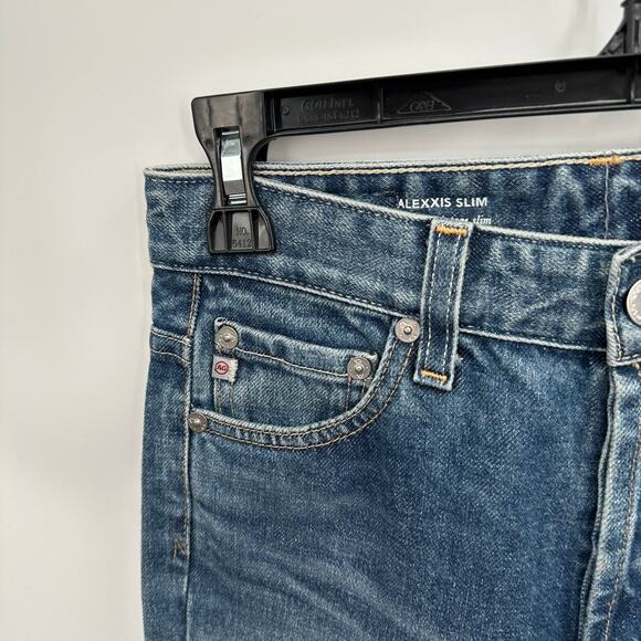 AG JEANS NWOT Alexxis Slim Straight 360° Denim Jeans in 10 Years Elwood // 25 - Picture 7 of 12